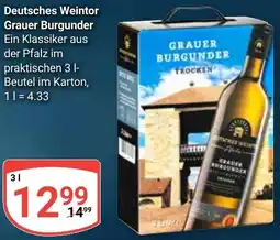 Globus Deutsches Weintor Grauer Burgunder Angebot