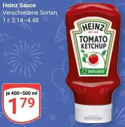 Globus Heinz Sauce Angebot
