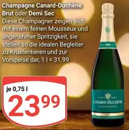 Globus Champagne Canard-Duchêne Brut oder Demi Sec Angebot