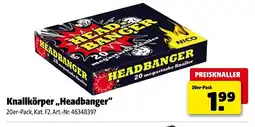 Hagebau NICO Knallkörper „Headbanger" Angebot