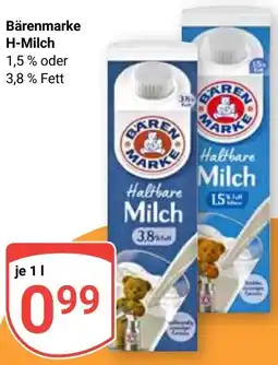 Globus Bärenmarke H-Milch Angebot