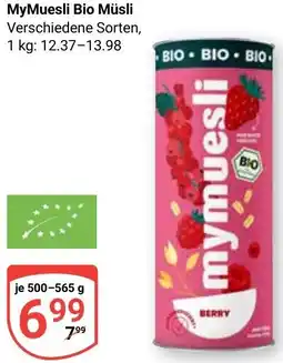Globus MyMuesli Bio Müsli Angebot