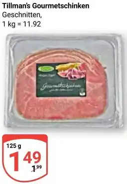 Globus Tillman's Gourmetschinken Angebot