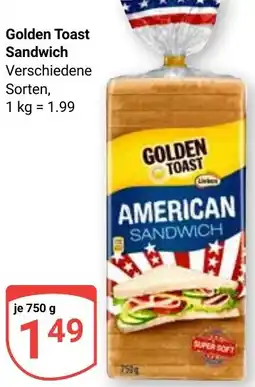 Globus Golden Toast Sandwich Angebot