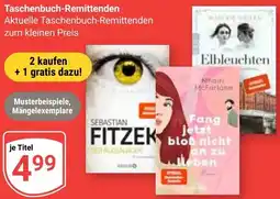 Globus Taschenbuch-Remittenden Angebot