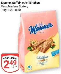 Globus Manner Waffeln oder Törtchen Angebot