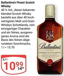 Globus Ballantine's Finest Scotch Whisky Angebot