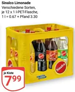 Globus Sinalco Limonade Angebot