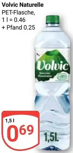 Globus Volvic Naturelle Angebot