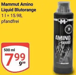 Globus Mammut Amino Liquid Blutorange Angebot