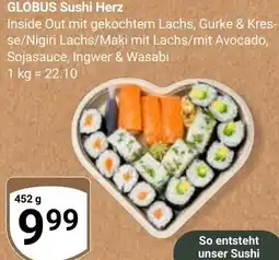 Globus GLOBUS Sushi Herz Angebot