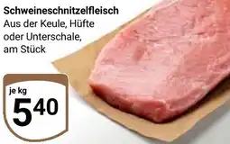 Globus Schweineschnitzelfleisch Angebot