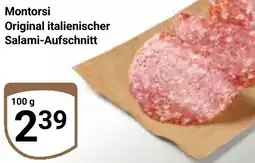 Globus Montorsi Original italienischer Salami-Aufschnitt Angebot