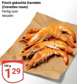 Globus Frisch gekochte Garnelen (Crevettes roses) Angebot
