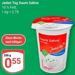 Globus Jeden Tag Saure Sahne Angebot