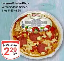 Globus Lorenzo Frische Pizza Angebot