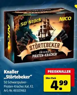 Hagebau Knaller ,,Störtebeker" Angebot