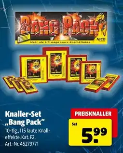 Hagebau NICO Knaller-Set „Bang Pack" Angebot