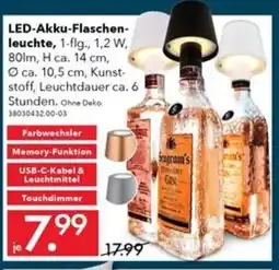 Franz Knuffmann LED-Akku-Flaschenleuchte Angebot