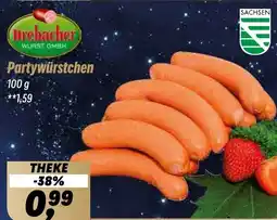 Simmel Drebacher Partywürstchen Angebot