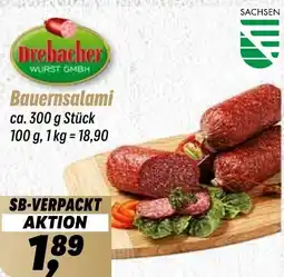 Simmel Drebacher Bauernsalami Angebot