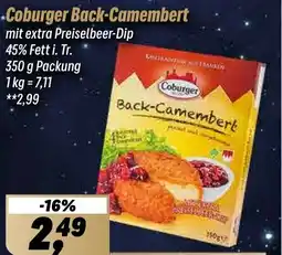 Simmel Coburger Back-Camembert Angebot