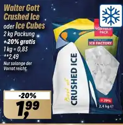 Simmel Walter Gott Crushed Ice oder Ice Cubes Angebot