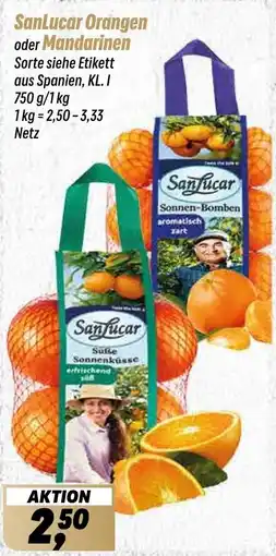 Simmel SanLucar Orangen oder Mandarinen Angebot