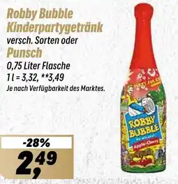 Simmel Robby Bubble Kinderpartygetränk oder Punsch Angebot