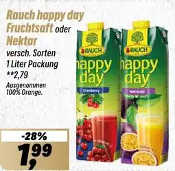 Simmel Rauch happy day Fruchtsaft oder Nektar Angebot