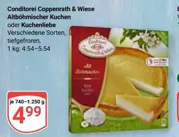 Globus Conditorei Coppenrath & Wiese Altböhmischer Kuchen oder Kuchenliebe Angebot