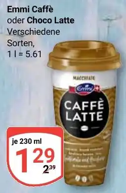 Globus Emmi Caffè oder Choco Latte Angebot