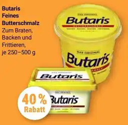 Globus Butaris Feines Butterschmalz Angebot