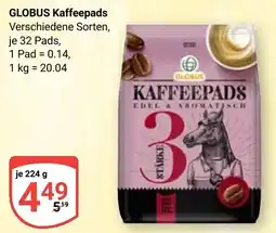 Globus GLOBUS Kaffeepads Angebot
