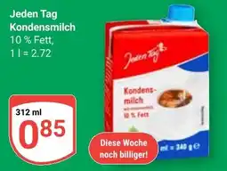 Globus Jeden Tag Kondensmilch Angebot