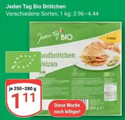Globus Jeden Tag Bio Brötchen Angebot