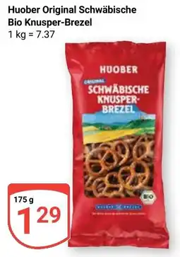 Globus Huober Original Schwäbische Bio Knusper-Brezel Angebot