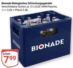 Globus Bionade Biologisches Erfrischungsgetränk Angebot