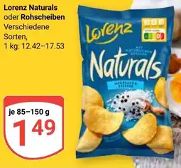 Globus Lorenz Naturals oder Rohscheiben Angebot