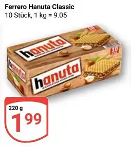 Globus Ferrero Hanuta Classic Angebot