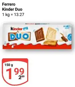 Globus Ferrero Kinder Duo Angebot