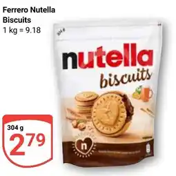 Globus Ferrero Nutella Biscuits Angebot