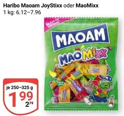 Globus Haribo Maoam JoyStixx oder MaoMixx Angebot