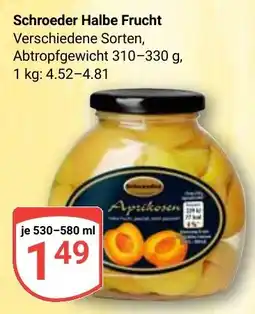 Globus Schroeder Halbe Frucht Angebot