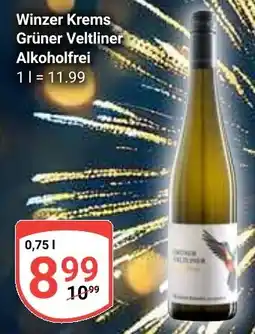 Globus Winzer Krems Grüner Veltliner Alkoholfrei Angebot