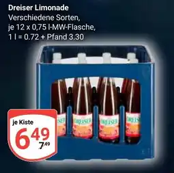 Globus Dreiser Limonade Angebot