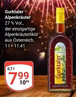 Globus Gurktaler Alpenkräuter Angebot