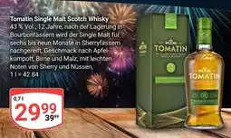 Globus Tomatin Single Malt Scotch Whisky Angebot