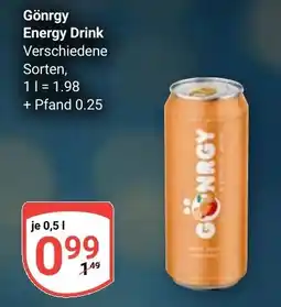 Globus Gönrgy Energy Drink Angebot