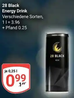 Globus 28 Black Energy Drink Angebot